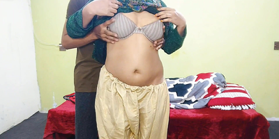Observe Indian Bhabhi Screwed by Neighbor while Hubby is Away - Clear Audio