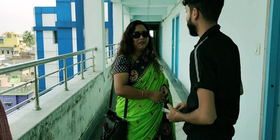 Hot Indian Bhabhi gets her holes stuffed in a dampness Indian intercourse ill-lit